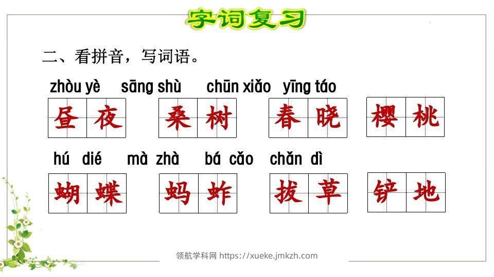 图片[3]-五年级语文下册第1单元知识点课件（部编版）-领航学科网