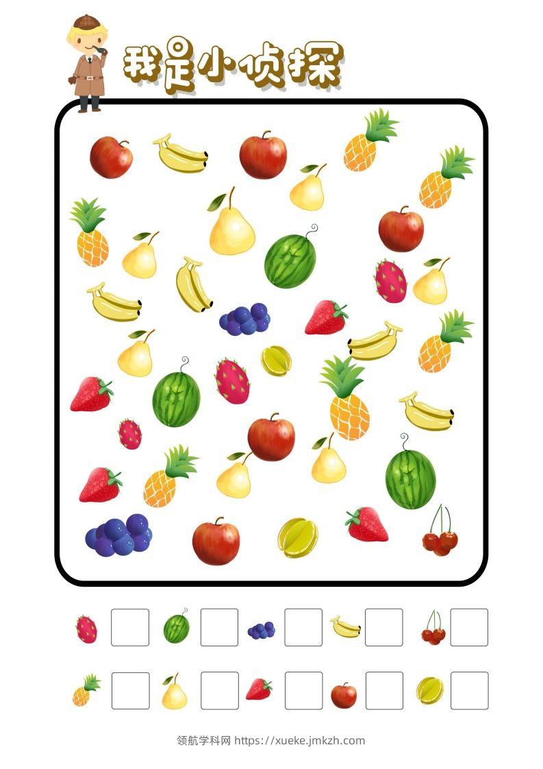 专注力训练-我是小侦探-领航学科网