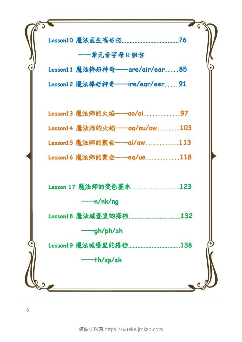 图片[2]-【自然拼读】趣味笔记1-领航学科网