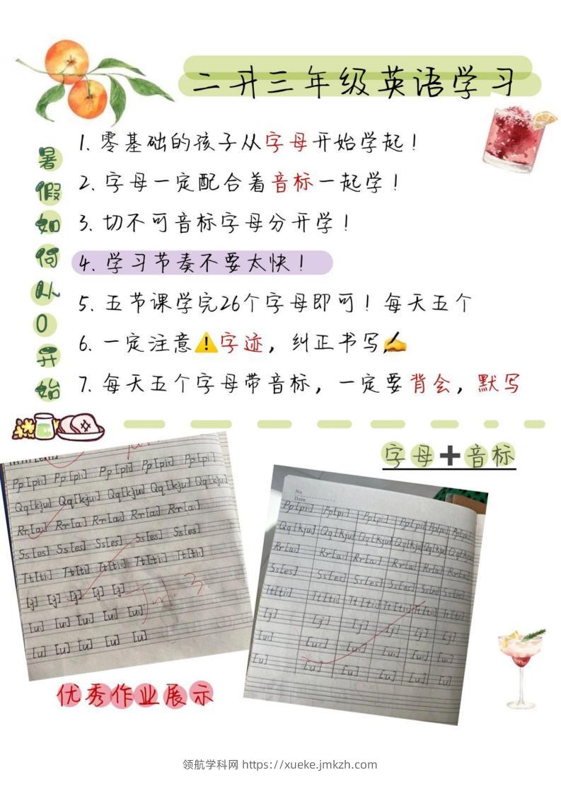 三上英语【音标、音素、自然拼读】-领航学科网
